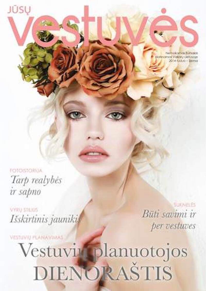 Copertina Vestuves, trucco e capelli di Silvia Sadecka