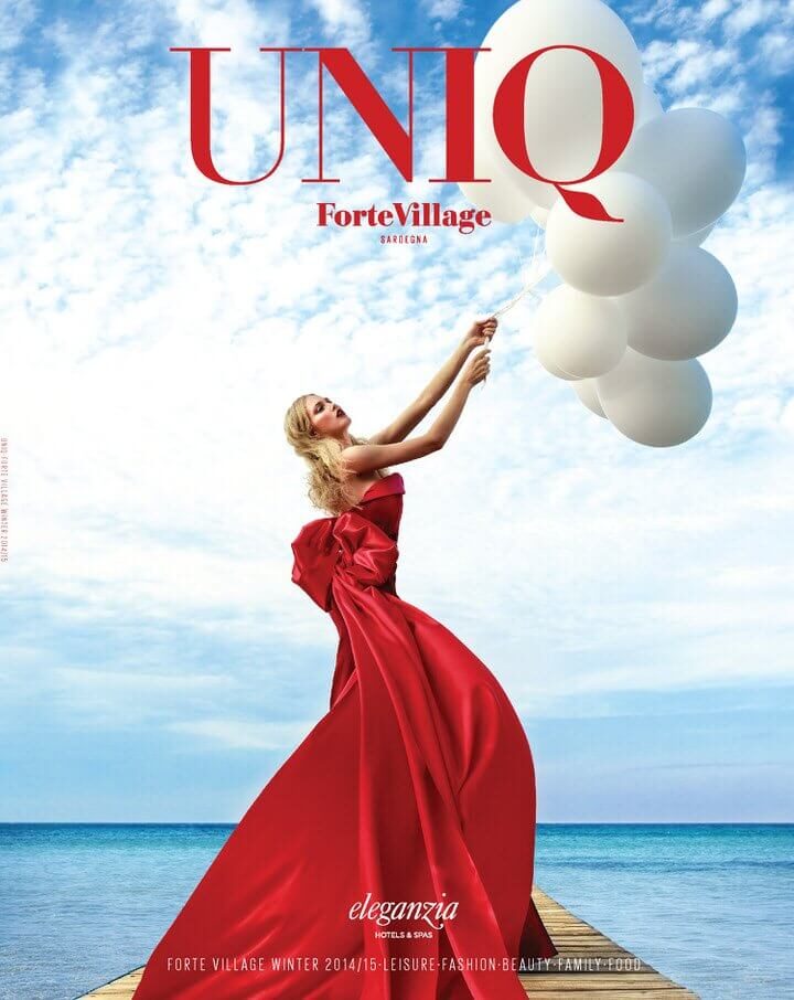 Copertina Uniq, trucco e capelli di Silvia Sadecka