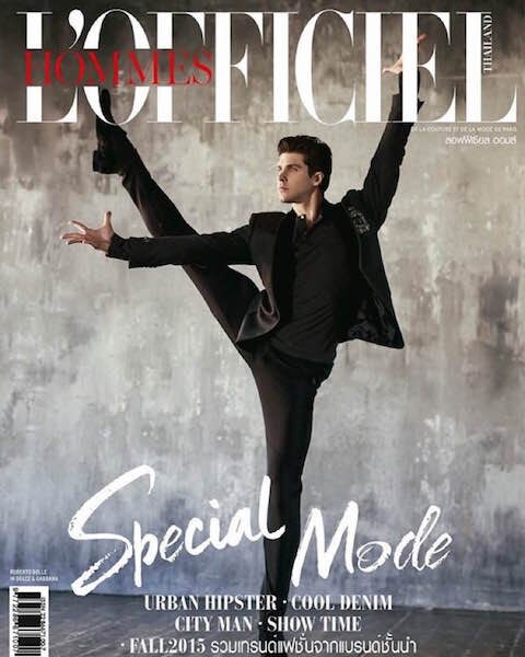 L'Officiel Hommes Thailand — God of dance - Roberto Bolle — image 2 of 13