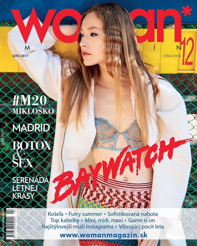 Copertina Woman, trucco e capelli di Silvia Sadecka