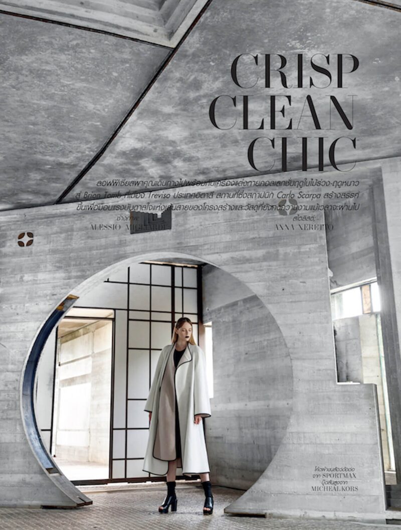 L'Officiel Thailand — Crisp clean chic